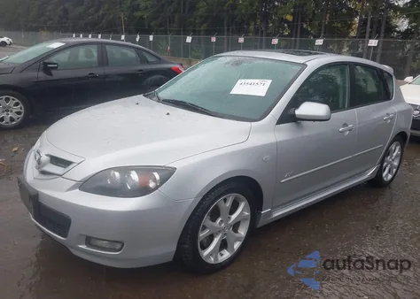 2008 Mazda Mazda3 S Grand Touring из США, поврежденный, VIN JM1BK343681163525